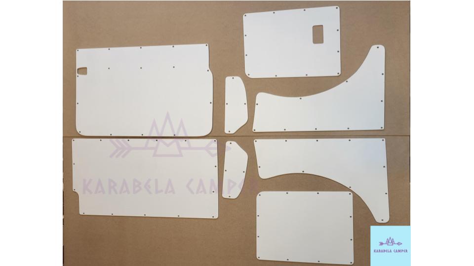 PACK 8 SMOOTH PANELS VW T5 & T6
