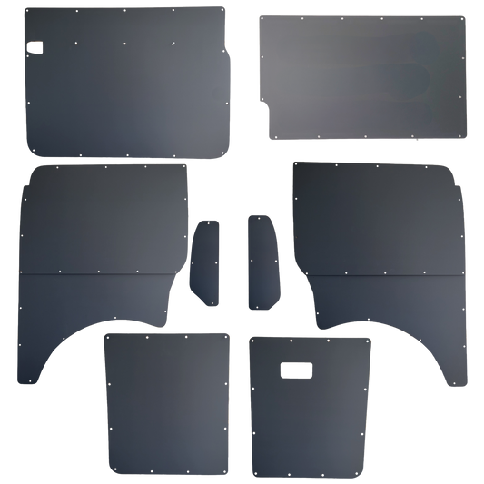 PACK 8 PANNEAUX LISSES VW T5 ET T6